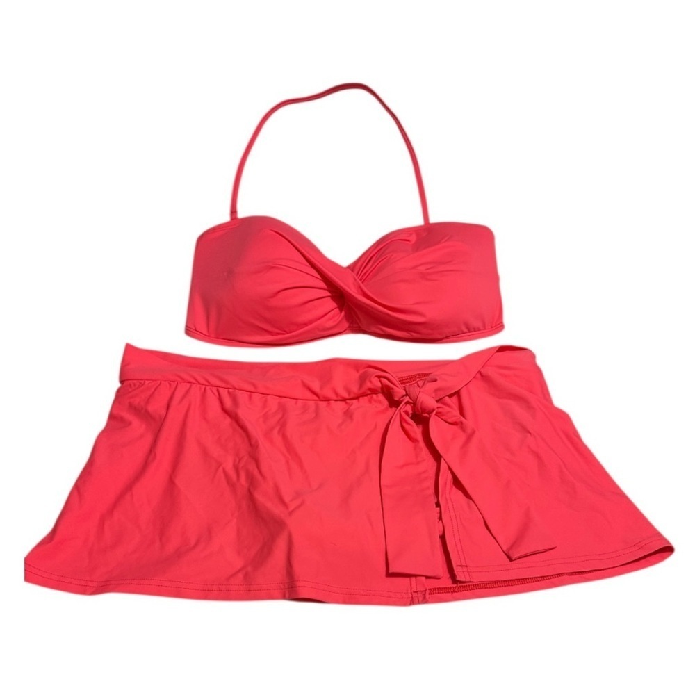 Tommy Bahama Pink Bikini Set with Bandeau Top